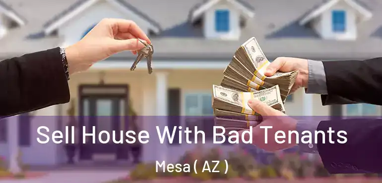  Sell House With Bad Tenants Mesa ( AZ )