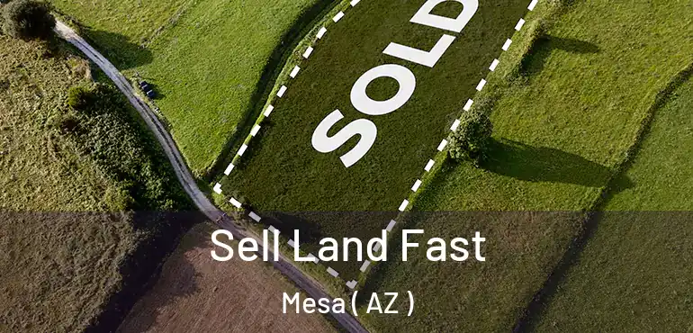  Sell Land Fast Mesa ( AZ )