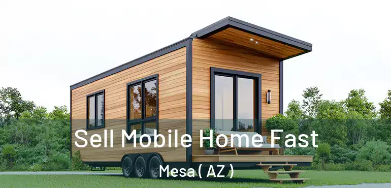  Sell Mobile Home Fast Mesa ( AZ )